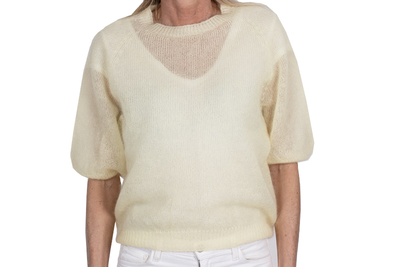 12473 Mohair Sweater Yellow